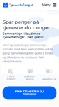 Mobile Screenshot of mobil.tjenestetorget.no